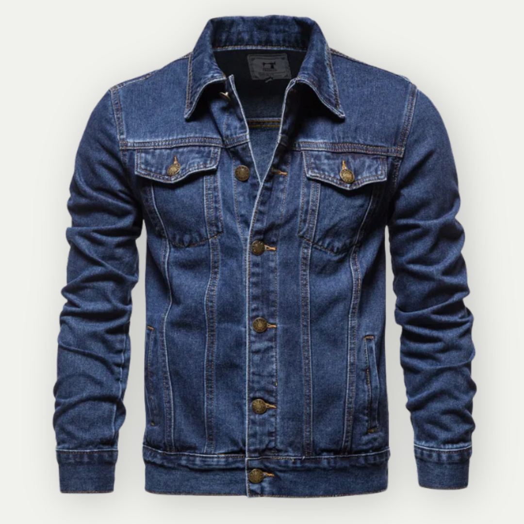 Belano | Klassische Denim-Truckerjacke für Herren