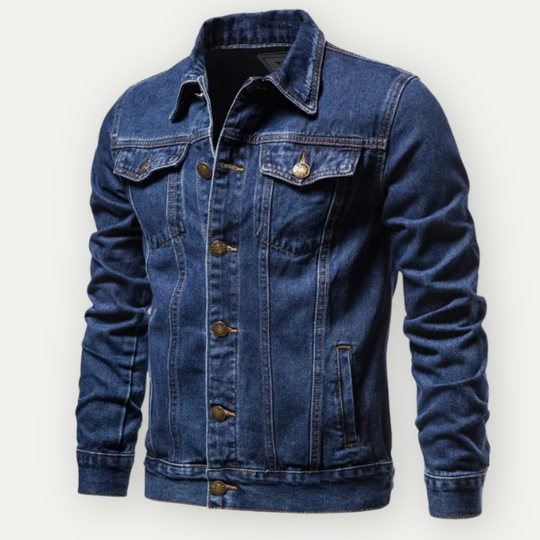 Belano | Klassische Denim-Truckerjacke für Herren