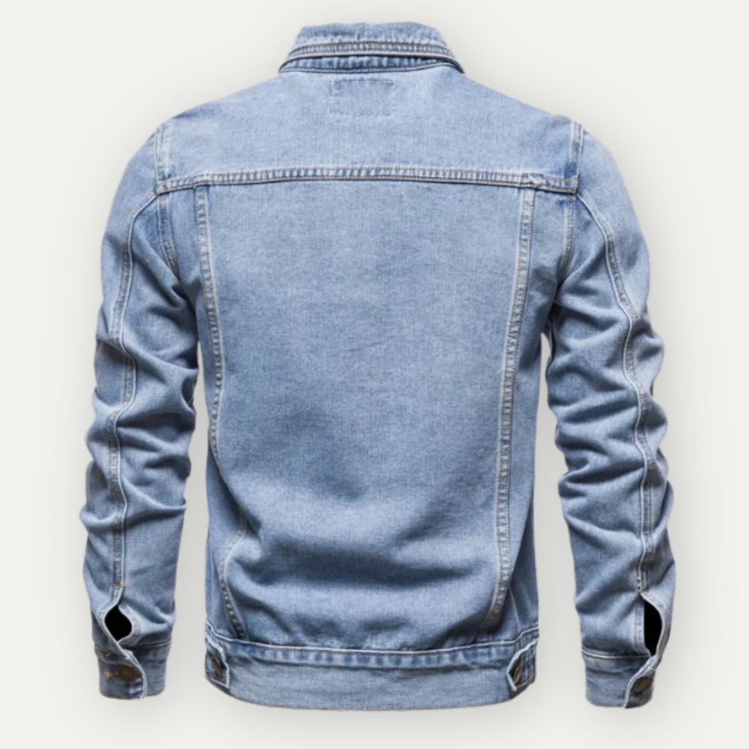 Belano | Klassische Denim-Truckerjacke für Herren