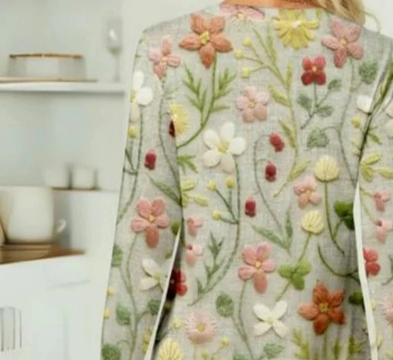 Frühlingspullover mit Lockere Passform für Damen