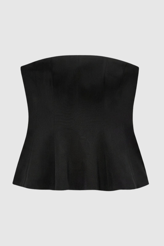 Luna Women's Chic Corset Top – Flattering Strapless Design for Evening Events 0