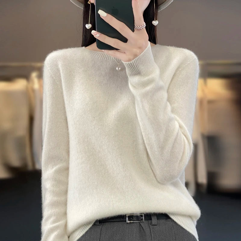 Luxe Women's Cashmere Sweater – Soft Comfort for Every Occasion 20