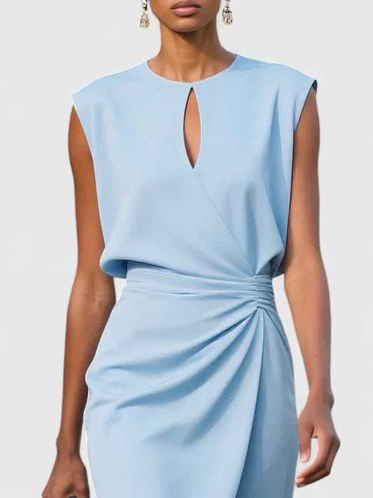 Nina Women's Elegant Midi Dress – Flattering Corset Design for Special Occasions 1