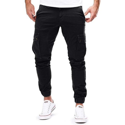 Trousers Men - Sporty Functional Fit Cargo Trousers