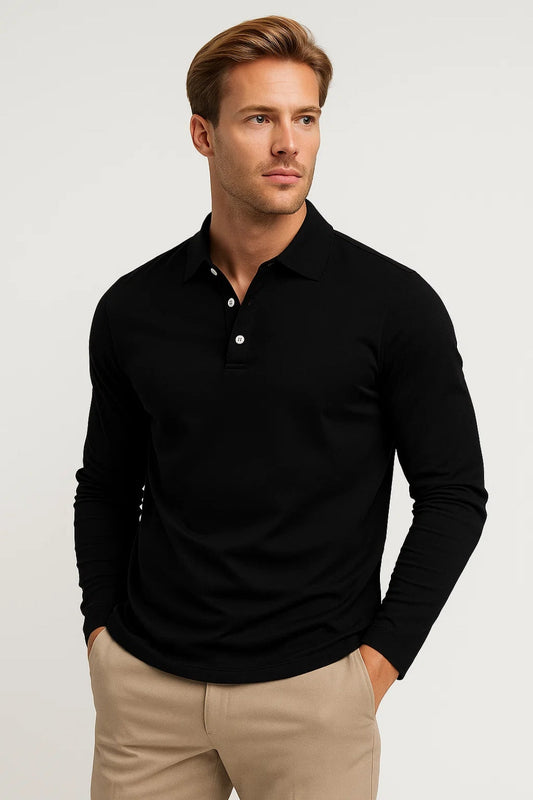 Zaro Herren Poloshirt – Eleganter Slim-Fit Stil für Vielseitige Anlässe 2