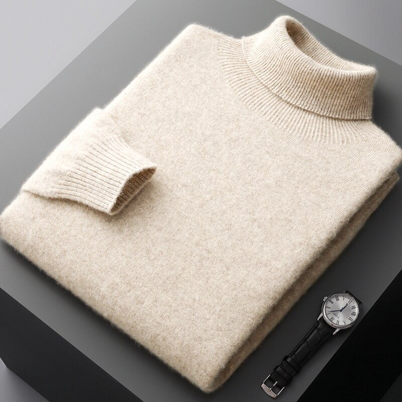 Carl | Weicher Rollkragenpullover für Herren