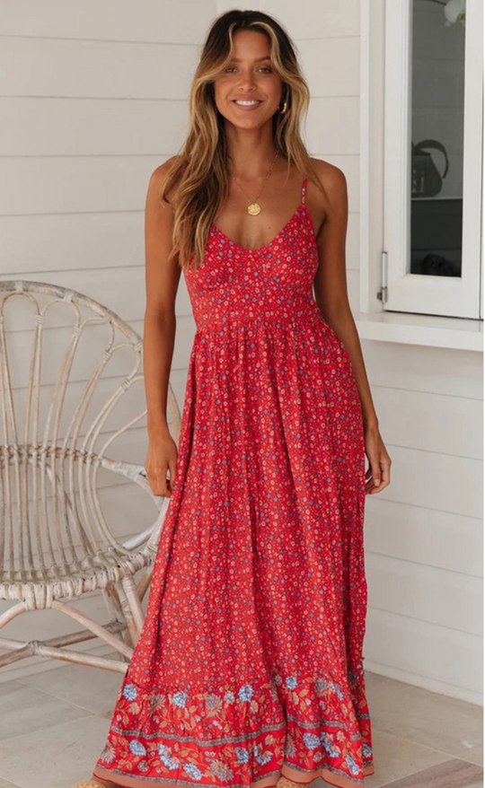Bariska | Freigeistiges Boho-Kleid für Damen