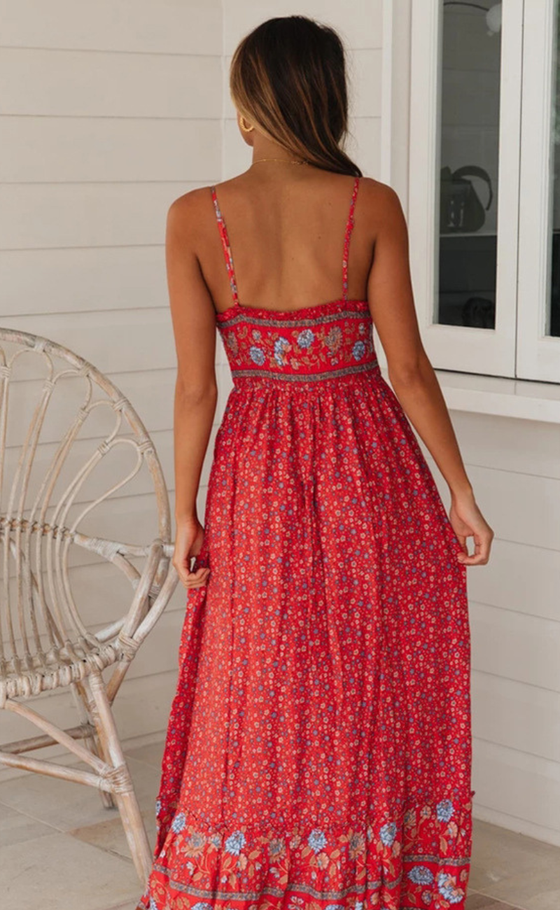 Bariska | Freigeistiges Boho-Kleid für Damen