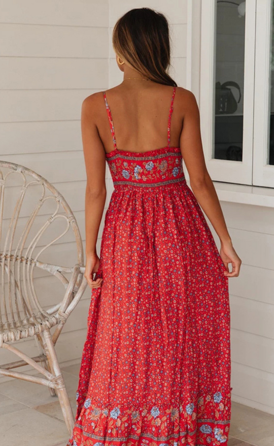 Bariska | Freigeistiges Boho-Kleid für Damen