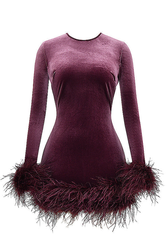 Blanchee | Luxuriöses Samtkleid für Damen