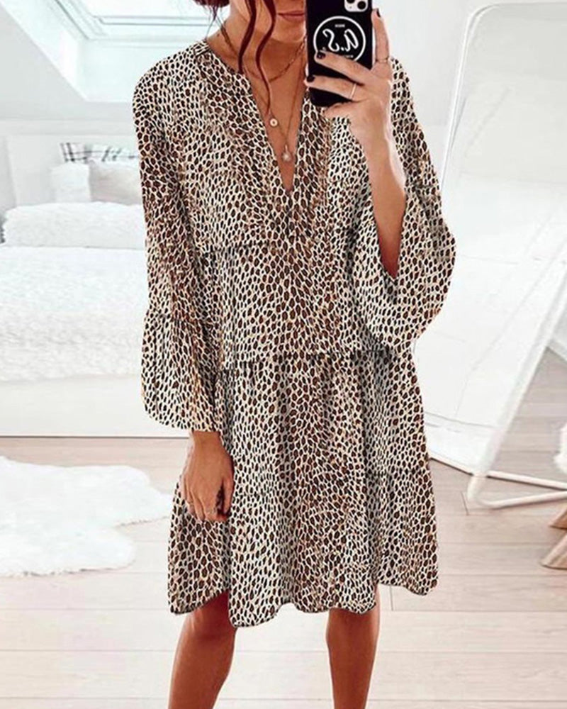 Belise | Stilvolles Leopardenkleid voor Damen