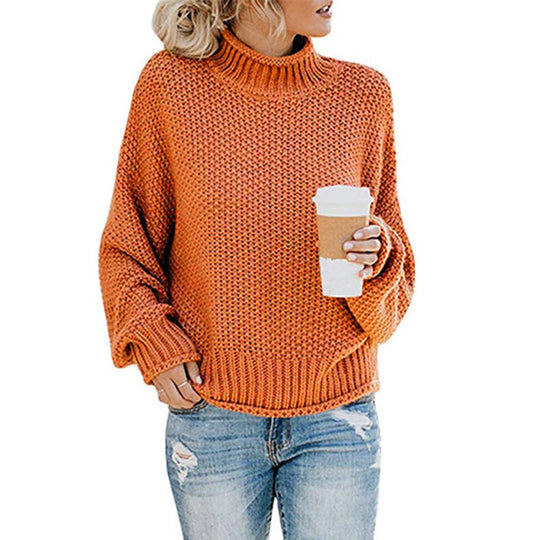 Brid | Pullover mit hohem Kragen für Damen