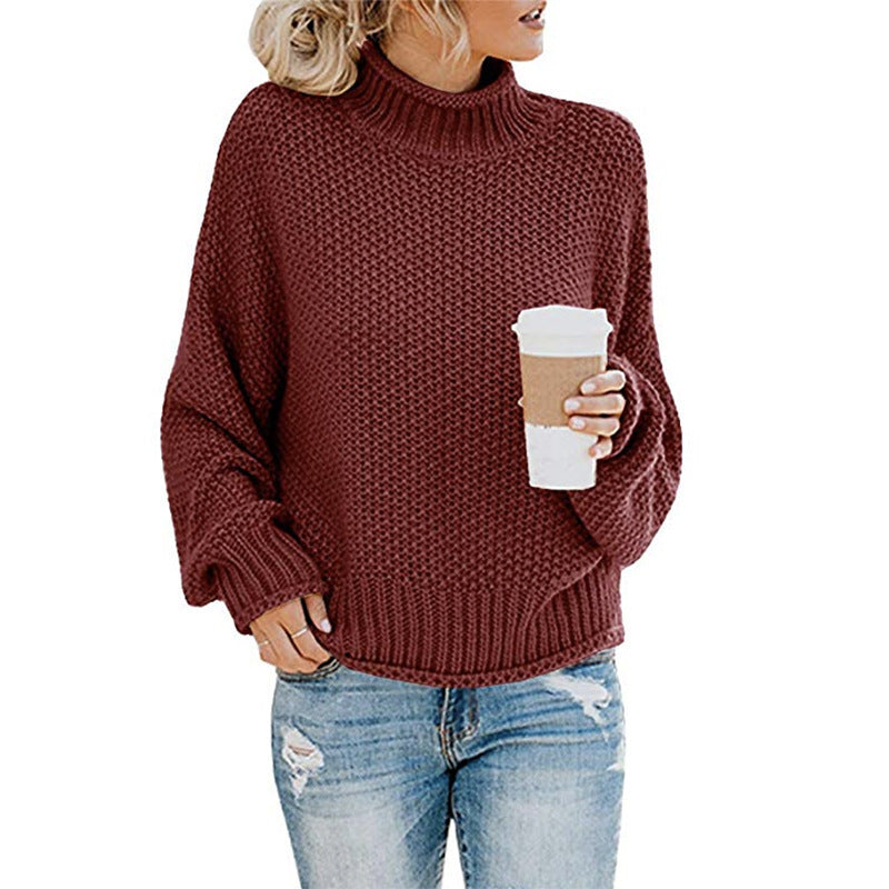 Brid | Pullover mit hohem Kragen für Damen