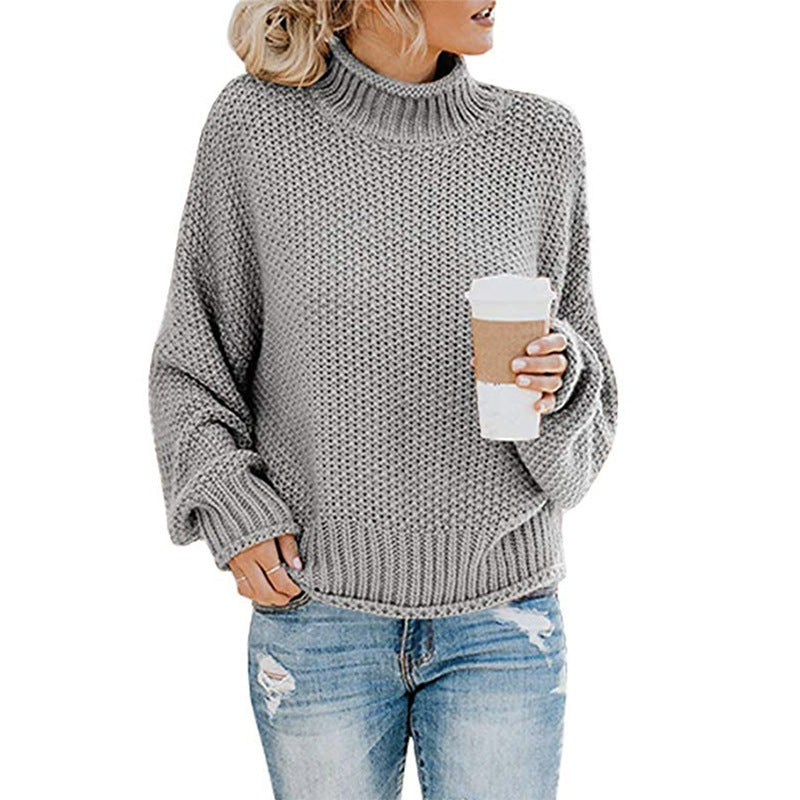 Brid | Pullover mit hohem Kragen für Damen