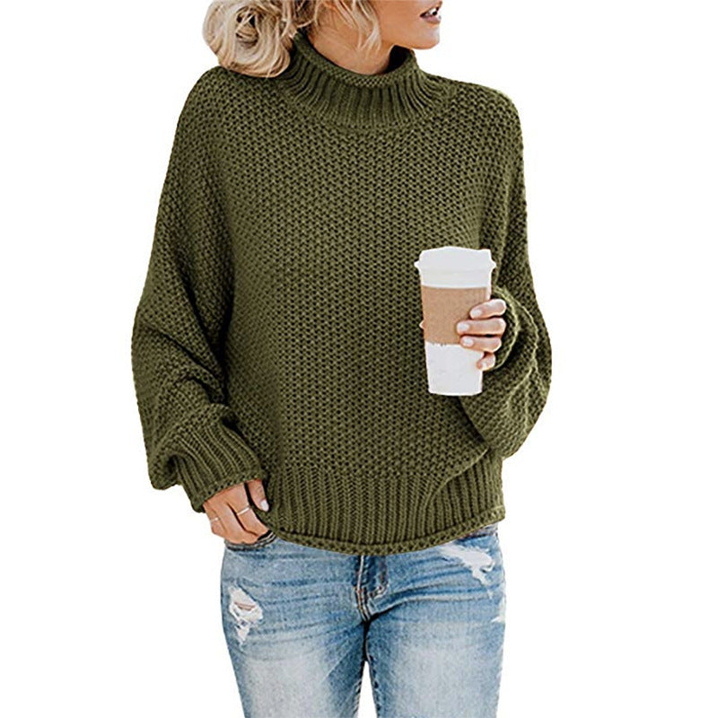 Brid | Pullover mit hohem Kragen für Damen