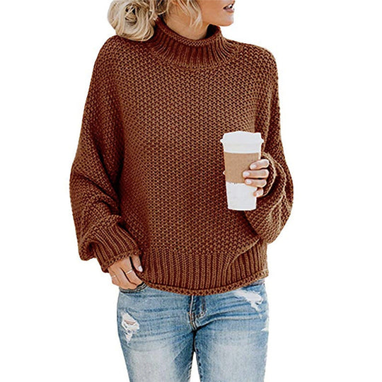 Brid | Pullover mit hohem Kragen für Damen