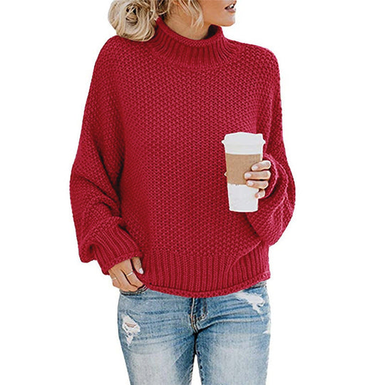 Brid | Pullover mit hohem Kragen für Damen