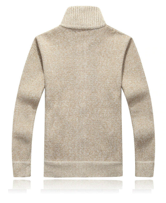 Belmin | Stilvolle Zip-Up-Strickjacke für Herren
