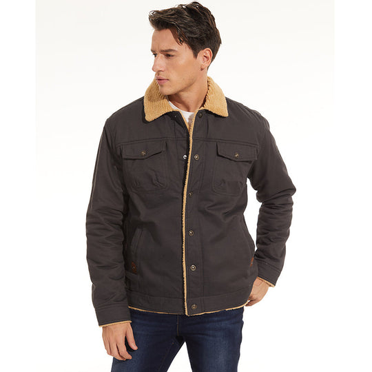 Anfrit | Bomberjacke mit Wollfutter für Herren