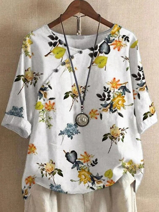 Catarina | Bedruckte stilvolle Bluse für Damen