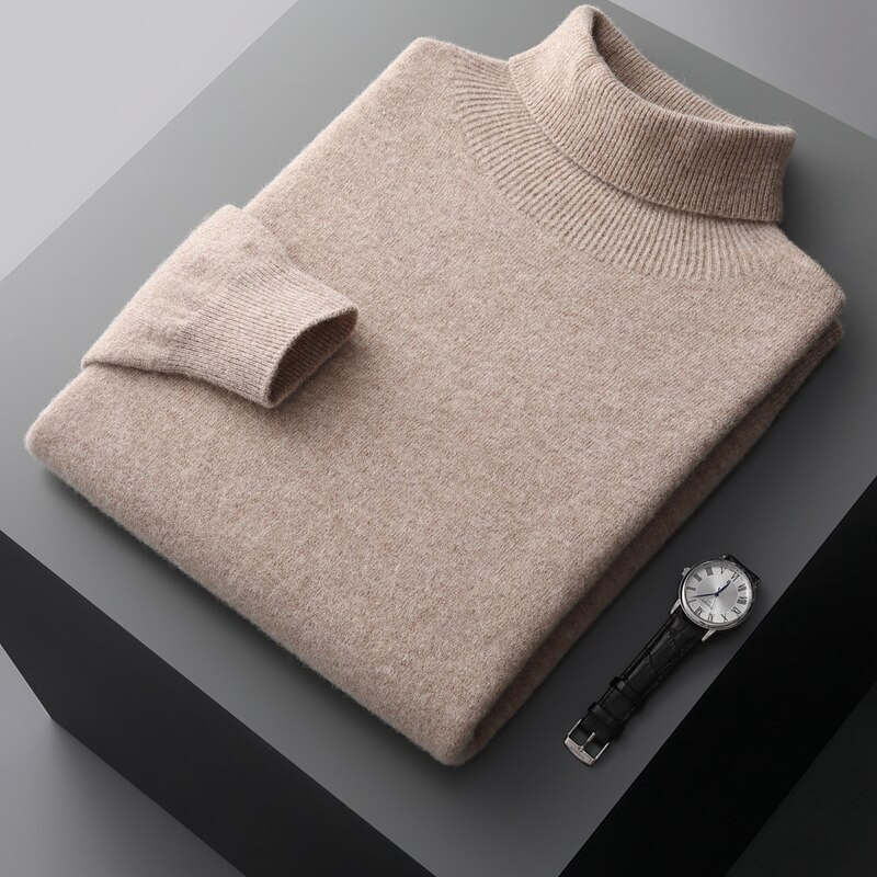Carl | Weicher Rollkragenpullover für Herren