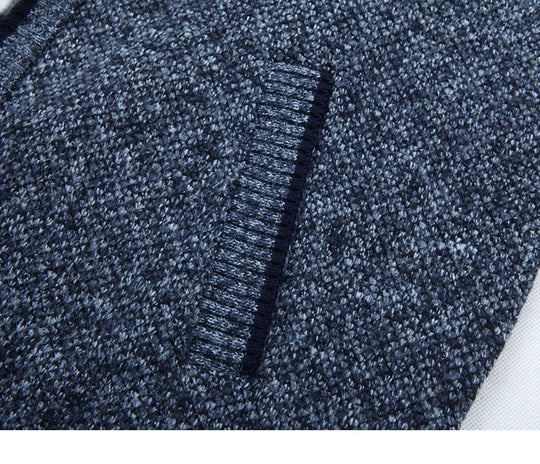 Belmin | Stilvolle Zip-Up-Strickjacke für Herren
