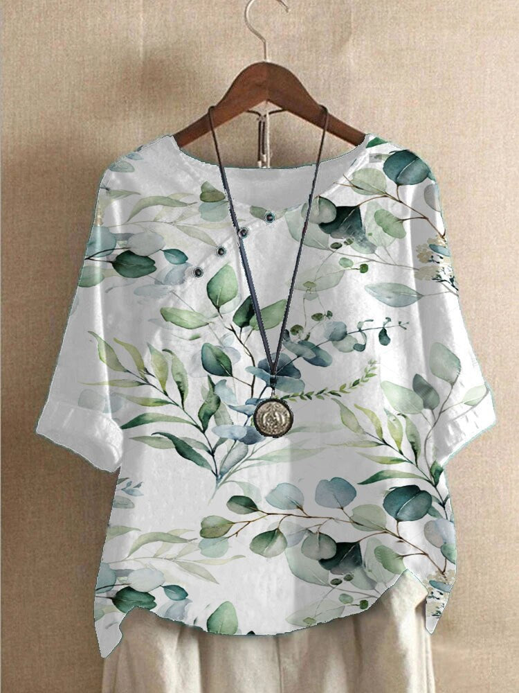 Catarina | Bedruckte stilvolle Bluse für Damen
