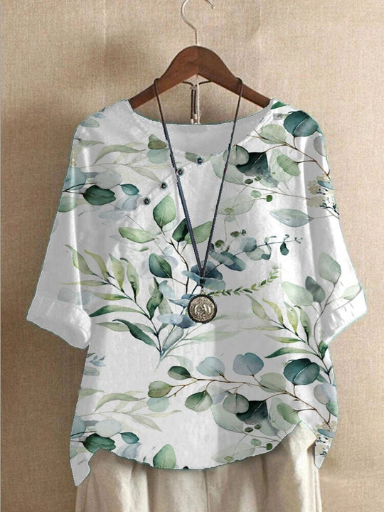Catarina | Bedruckte stilvolle Bluse für Damen