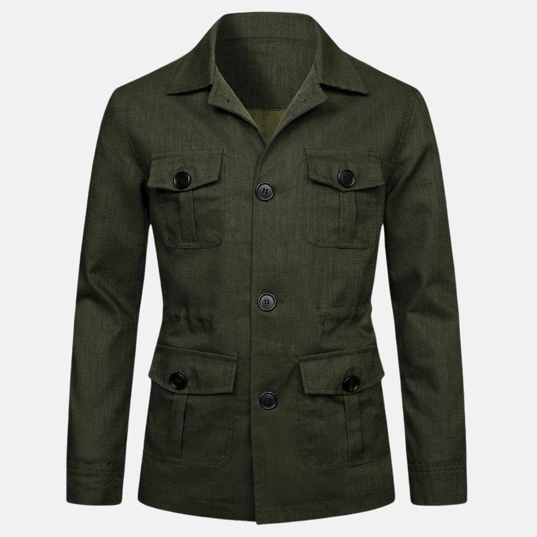 Burchard | Funktionale Mehrtaschenjacke für Herren