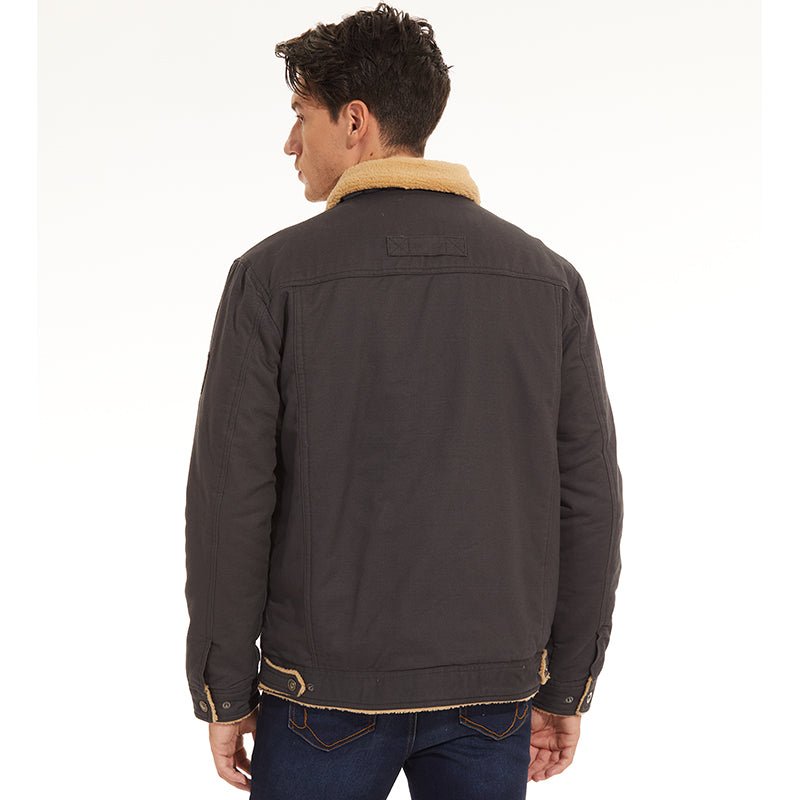 Anfrit | Bomberjacke mit Wollfutter für Herren