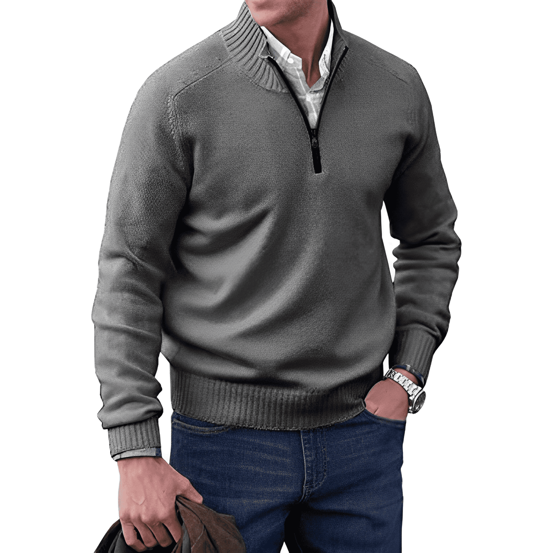 George | Herren Zip Sweater | Bequem, stylish und vielseitig