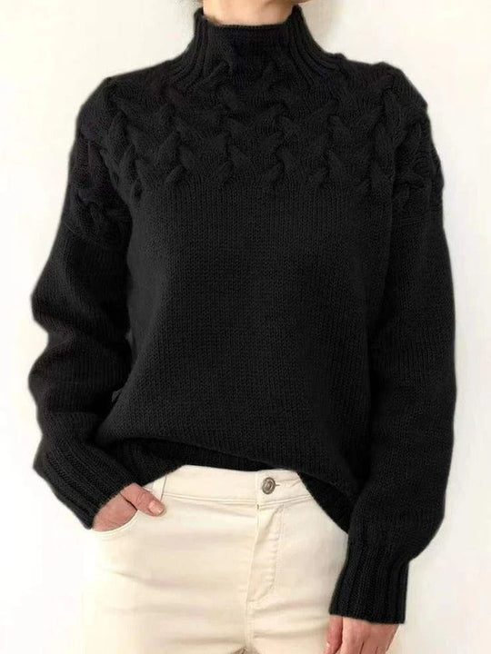 Carolina | Gemütlicher Rollkragenpullover für Damen