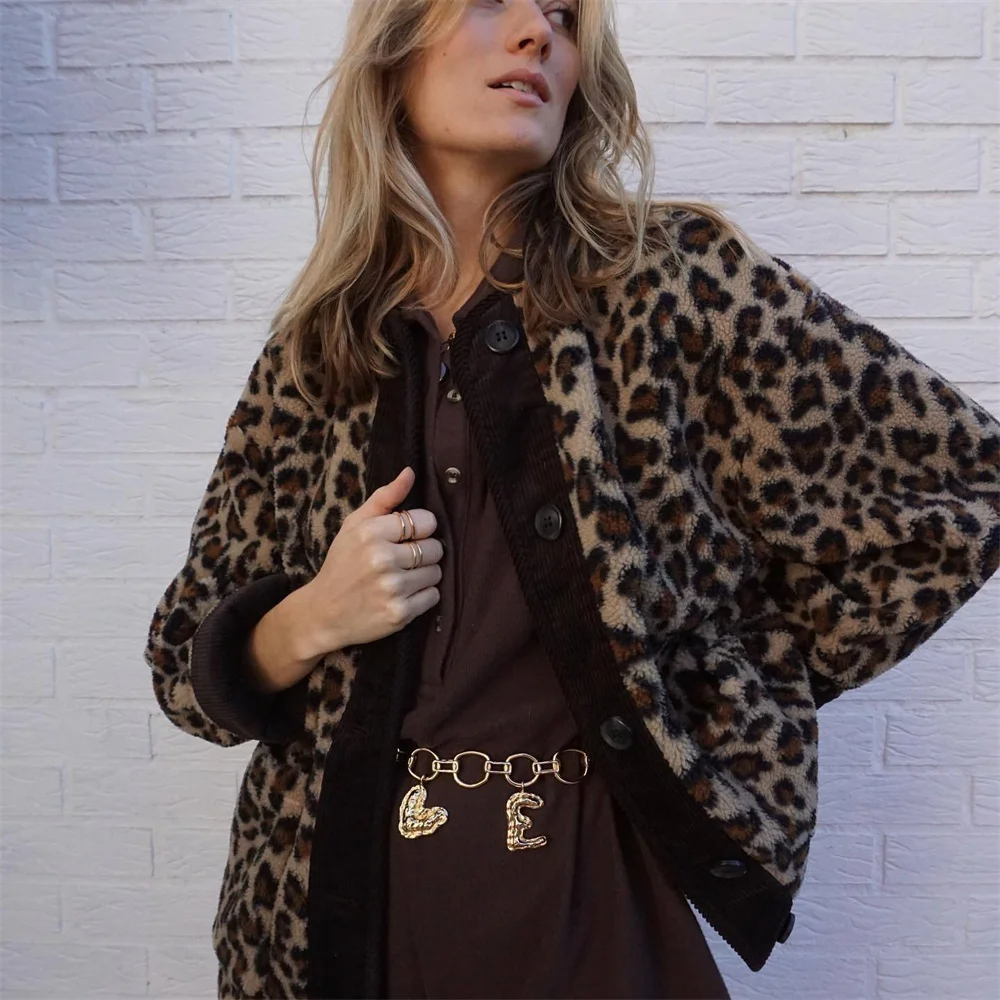 Bluma | Trendige Leopardenmuster-Jacke für Damen