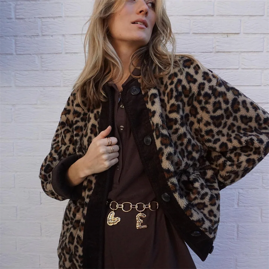 Bluma | Trendige Leopardenmuster-Jacke für Damen