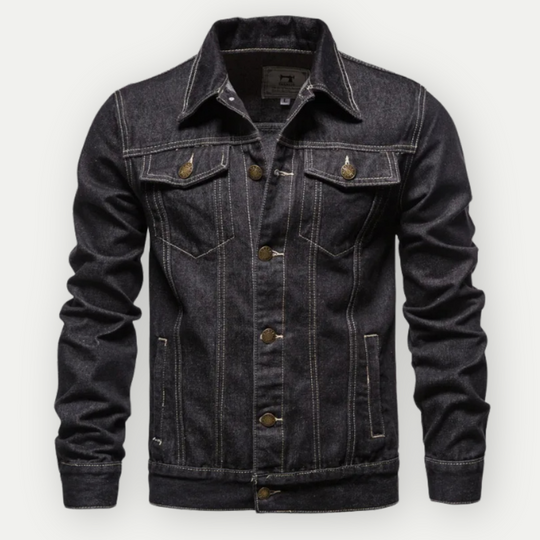 Belano | Klassische Denim-Truckerjacke für Herren