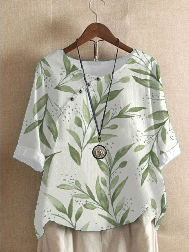 Catarina | Bedruckte stilvolle Bluse für Damen