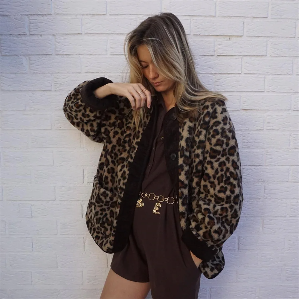 Bluma | Trendige Leopardenmuster-Jacke für Damen