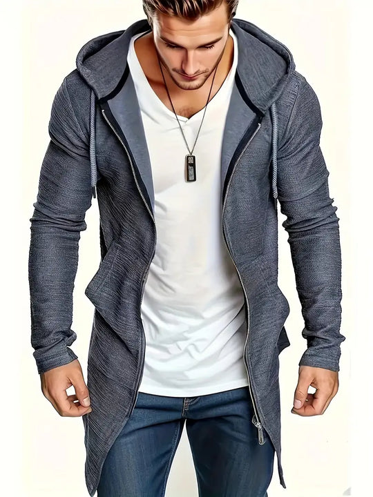 Bockhart | Jacke mit Reißverschluss und Kordelzug für Herren