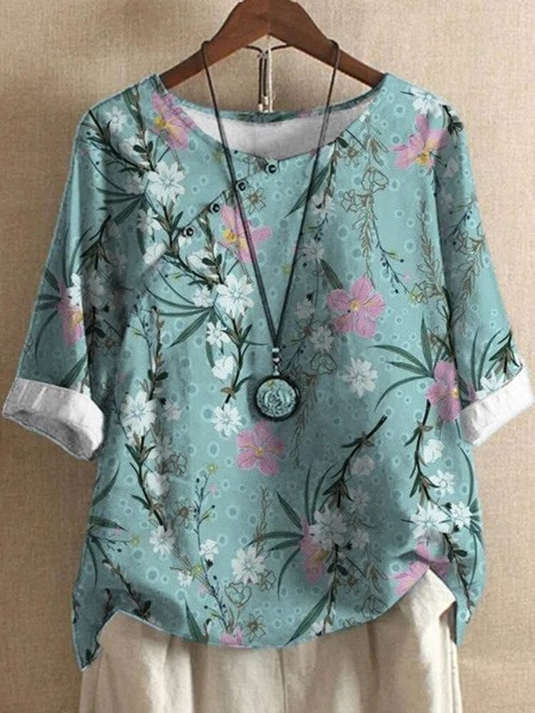 Catarina | Bedruckte stilvolle Bluse für Damen