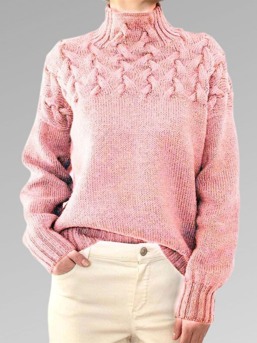 Alenka | Klassischer Strickpullover für Damen