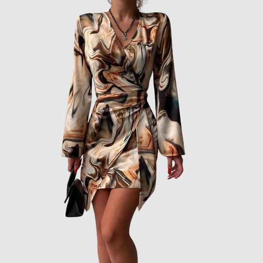 Cassy | Elegantes Wickelkleid für Damen