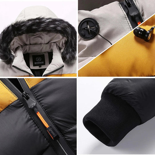 Batian | Thermojacke mit Kapuze für Herren