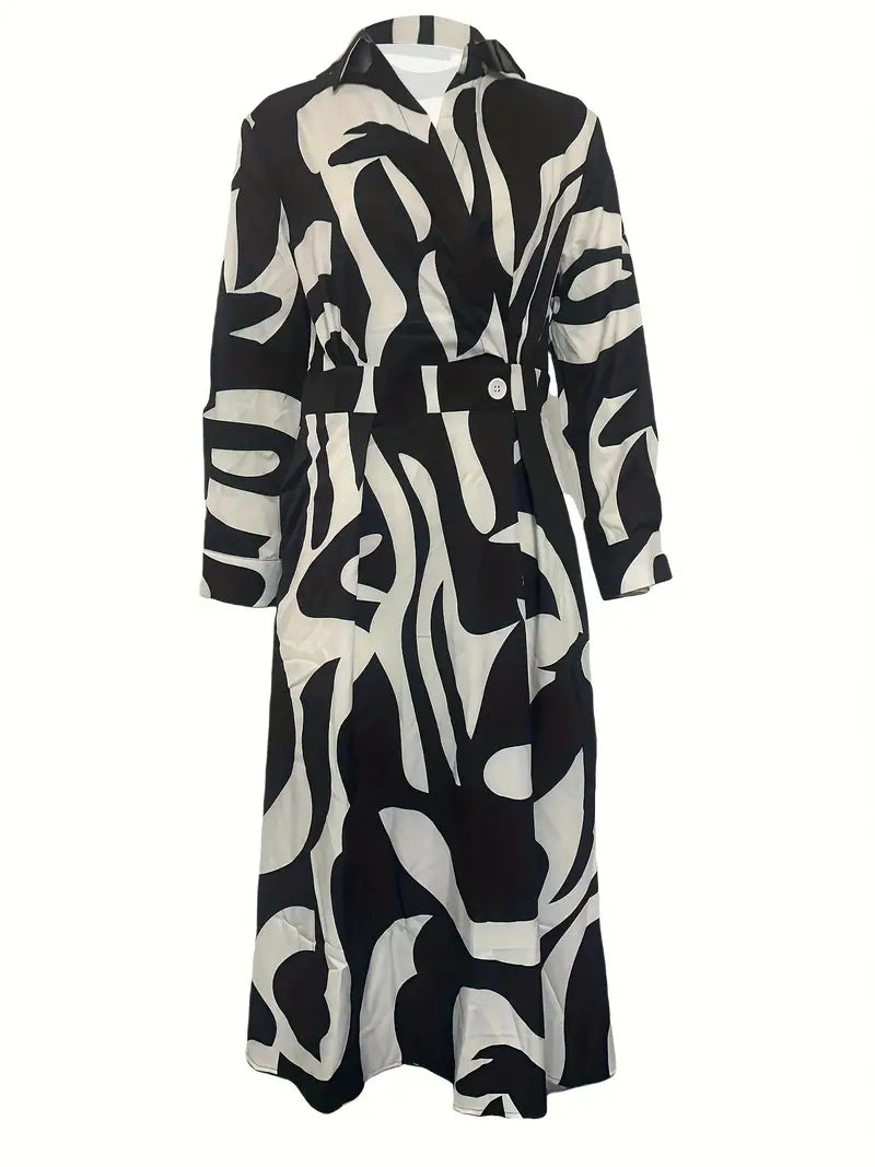 Bastet | Elegantes fließendes Maxikleid für Damen