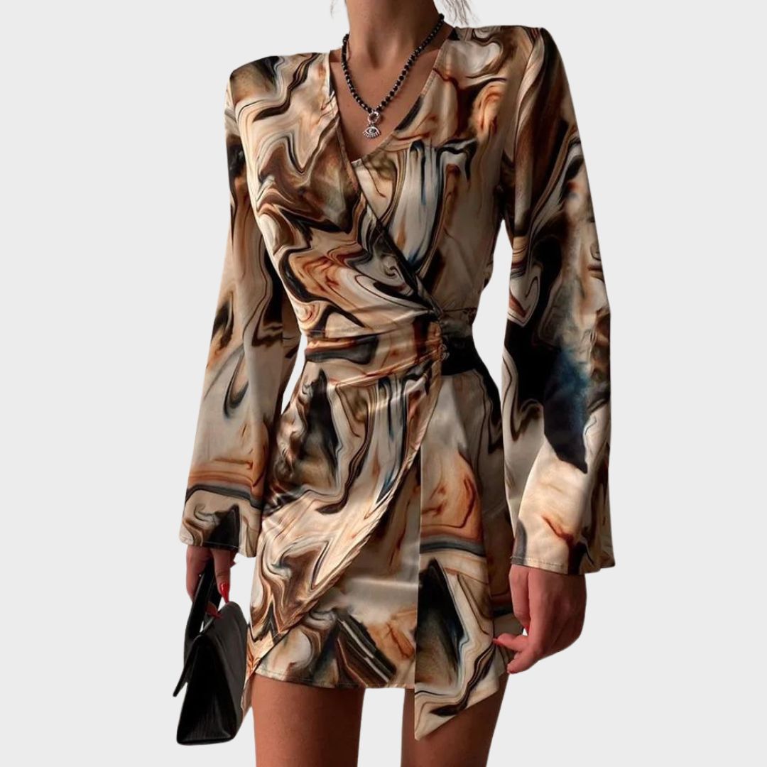 Cassy | Elegantes Wickelkleid für Damen