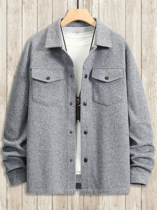 Conrado | Klassische Button-Up Jacke für Herren