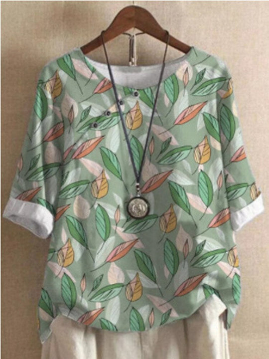 Catarina | Bedruckte stilvolle Bluse für Damen