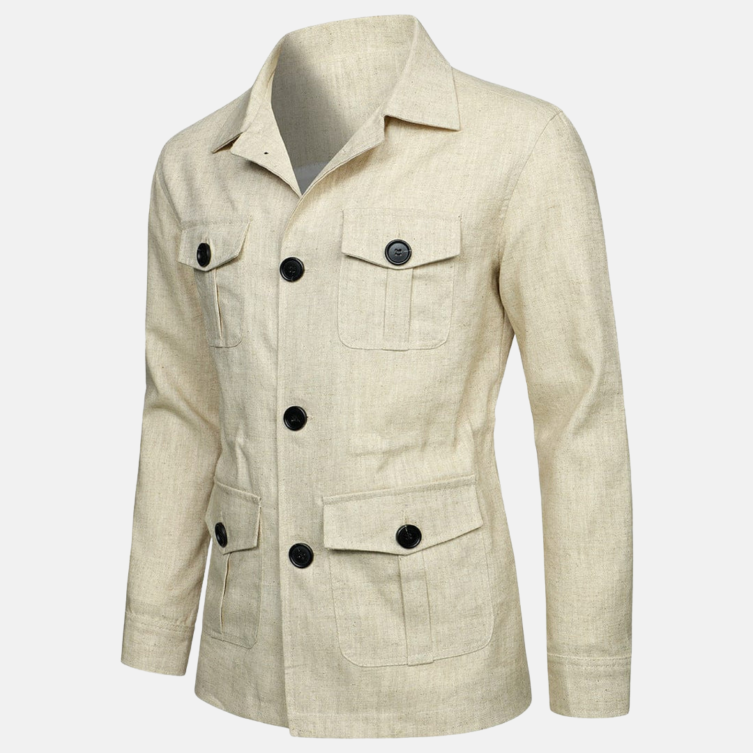 Burchard | Funktionale Mehrtaschenjacke für Herren