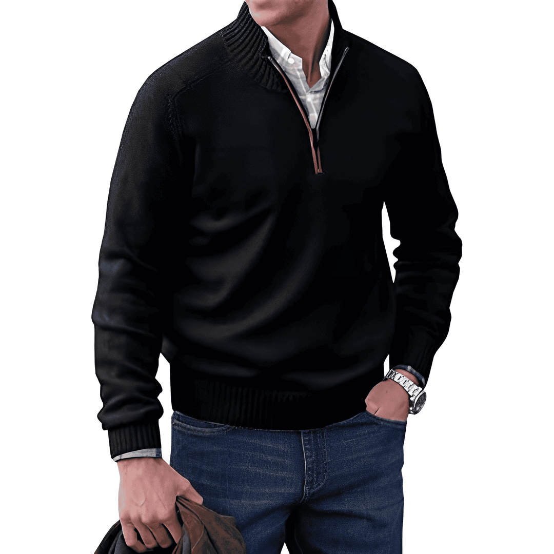 George | Herren Zip Sweater | Bequem, stylish und vielseitig