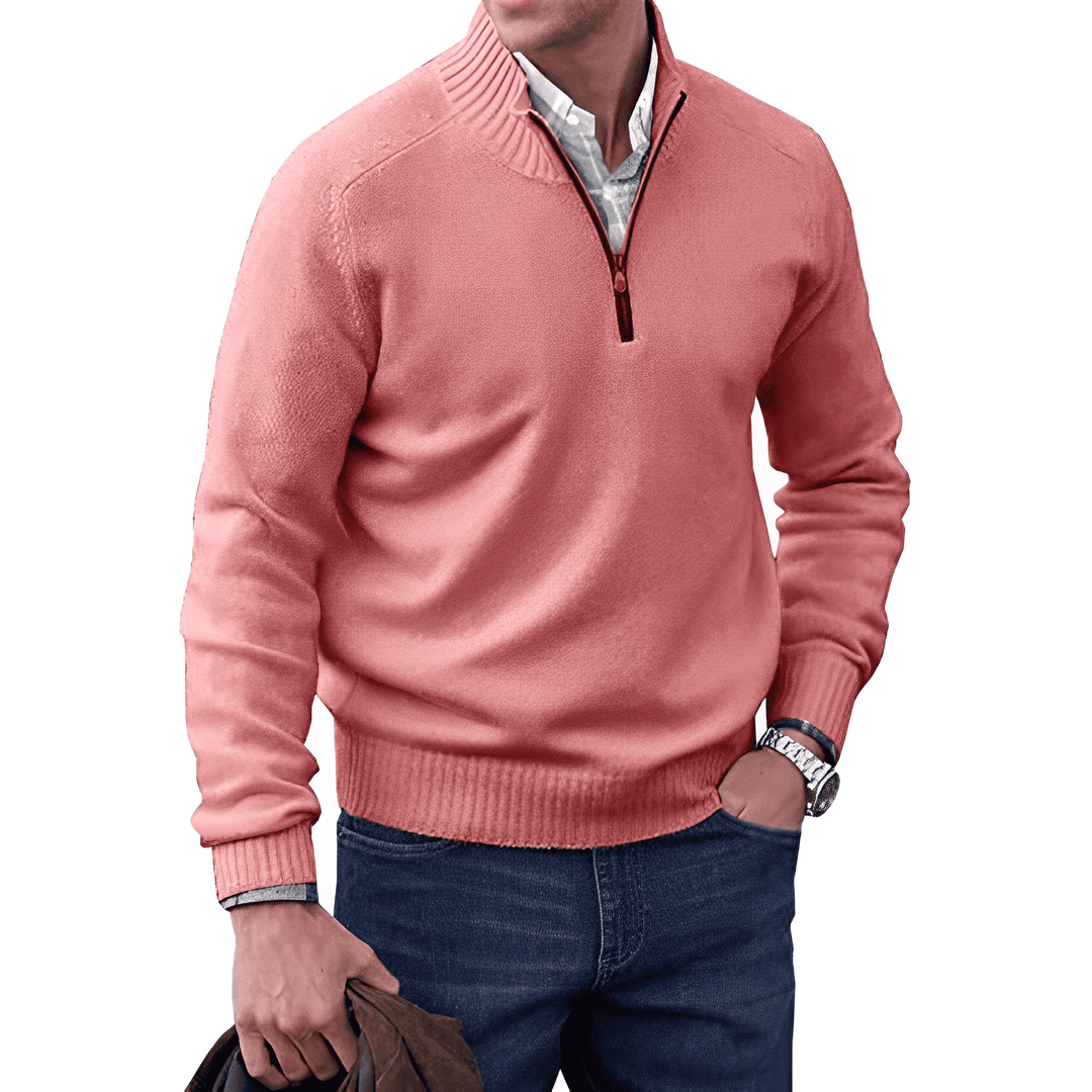 George | Herren Zip Sweater | Bequem, stylish und vielseitig