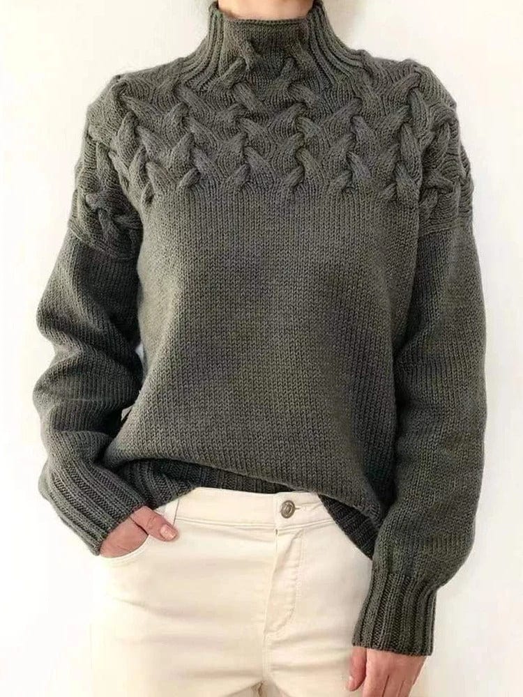 Carolina | Gemütlicher Rollkragenpullover für Damen